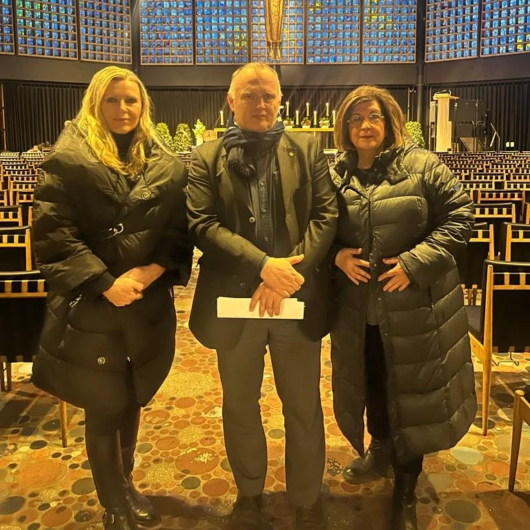 v.l.n.r.: Aldona Niemczyk, Detlef Wagner, Judith Stckler 