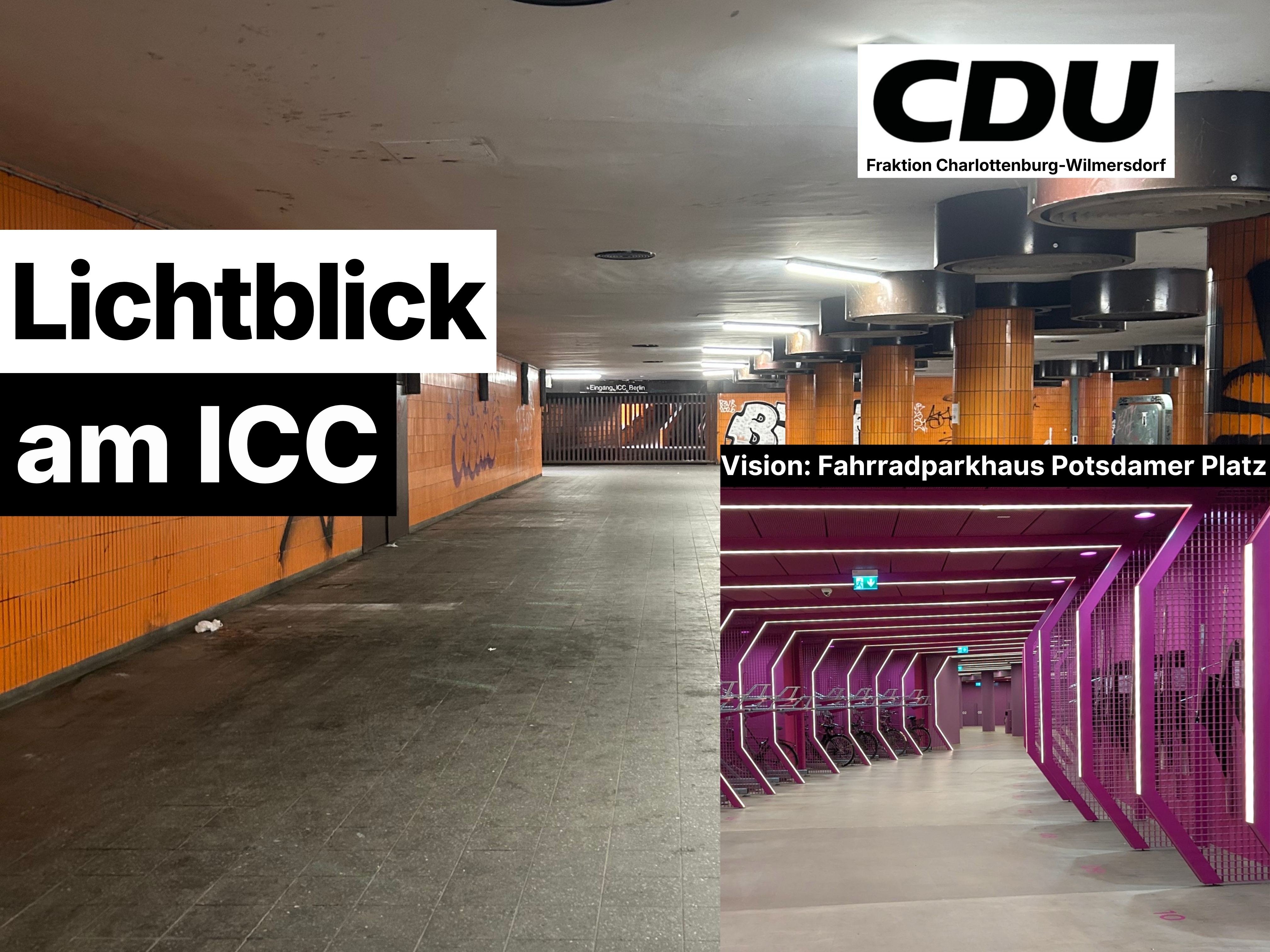 Foto Passerelle: Kilian Modricker, Foto Fahrradparkhaus: Klaus Tolkmitt