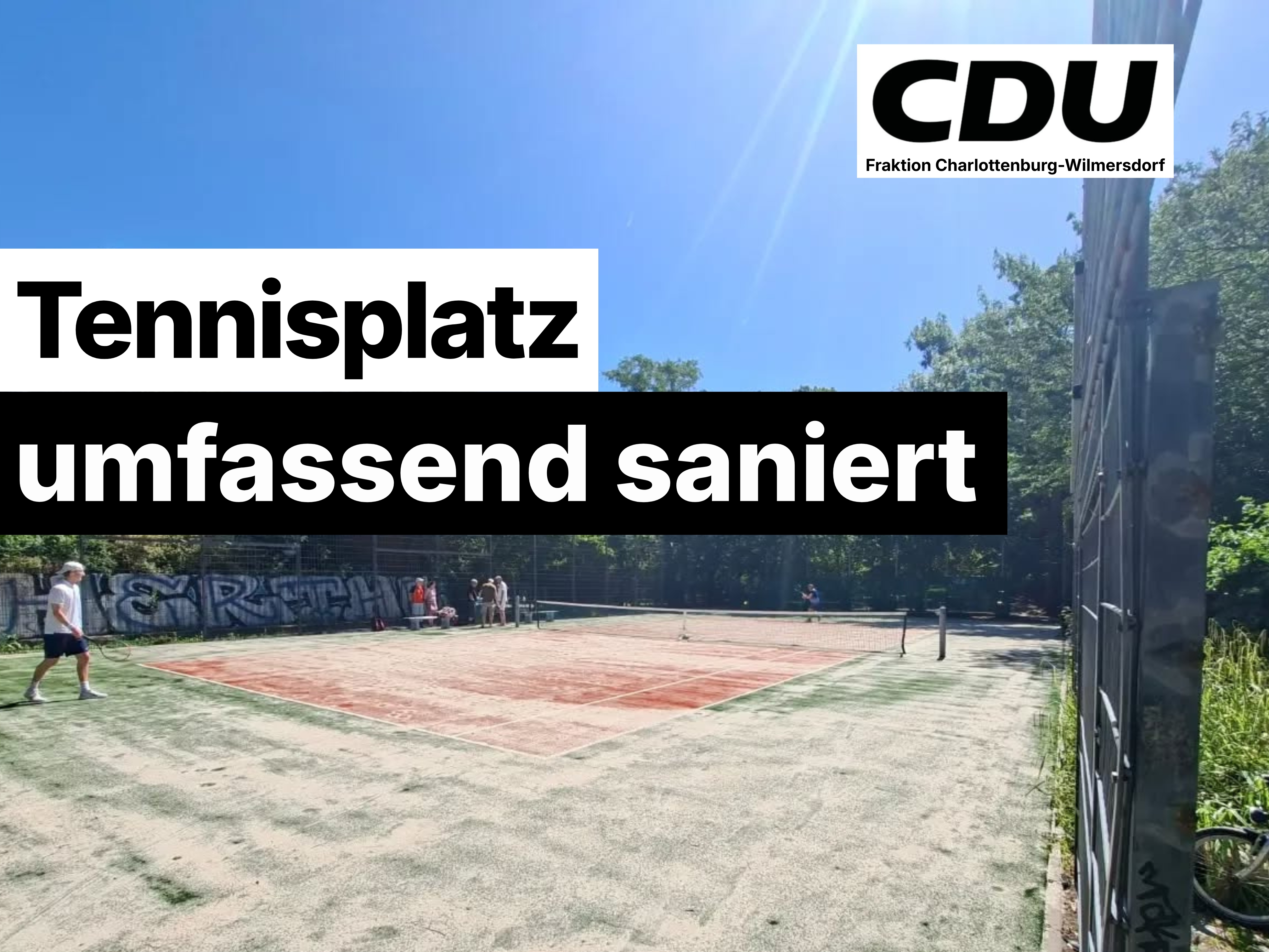 Foto: Tennisplatz Volkspark Wilmersdorf, Foto von Peer Mock-St�mer